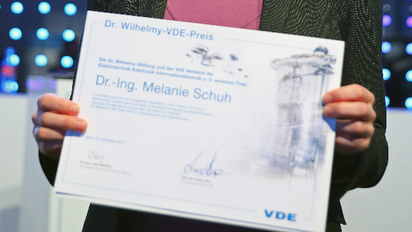 Dr. Wilhelmy-VDE-Preis 2023: Noch bis Ende März Dissertation einreichen