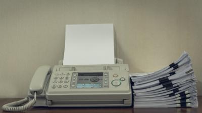 Das Fax ist tot? Von wegen!